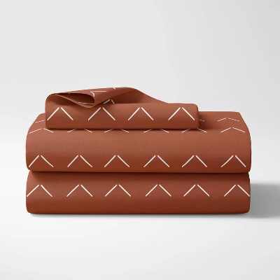 Queen Diamond Tuft Sheet Set Orange - Sweet Jojo Designs - Image 2